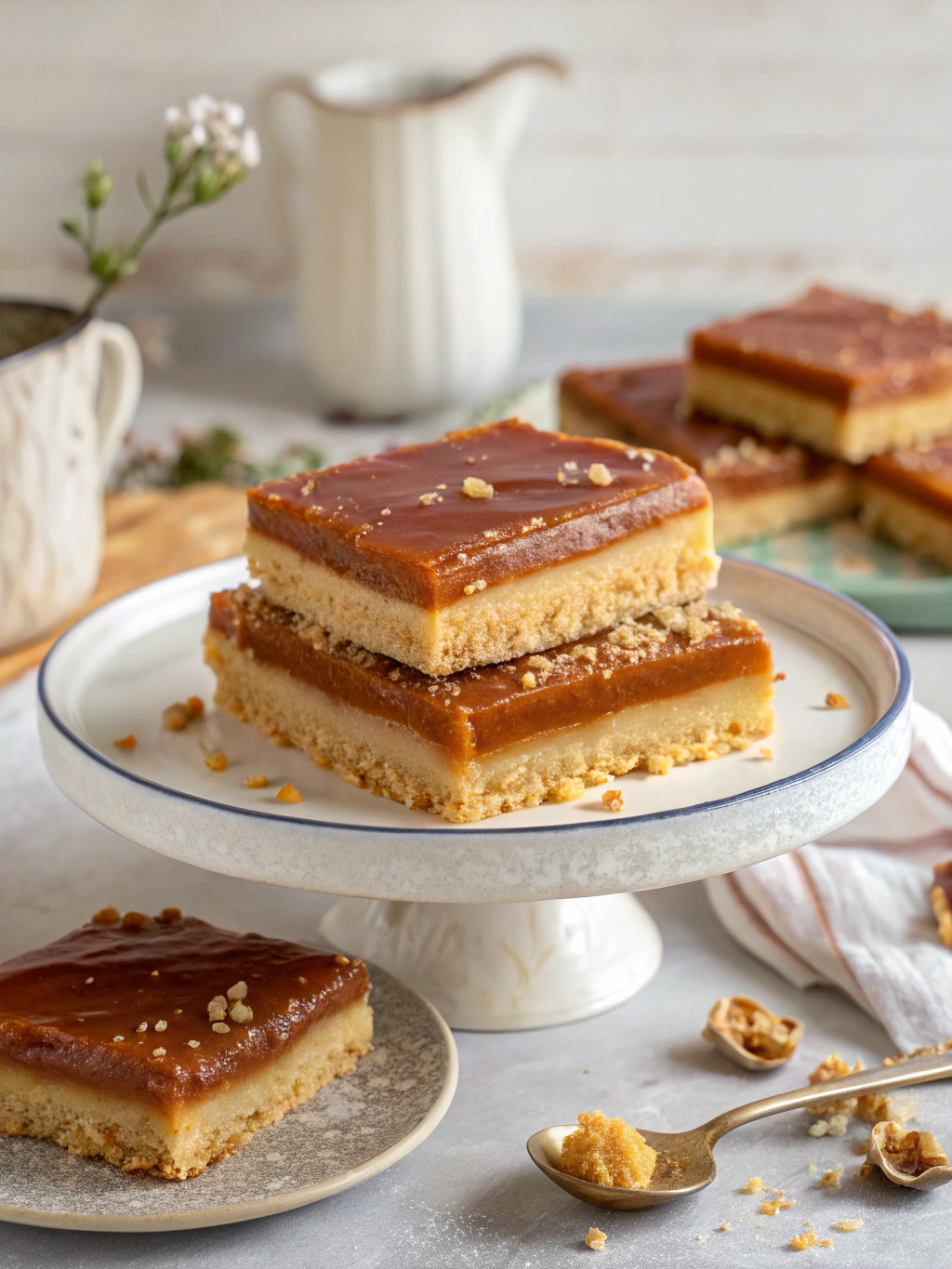 Vegan millionaire shortbread