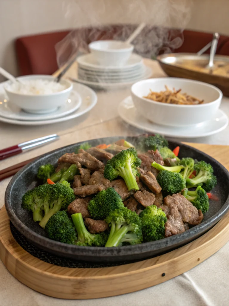 beef and broccoli recipe