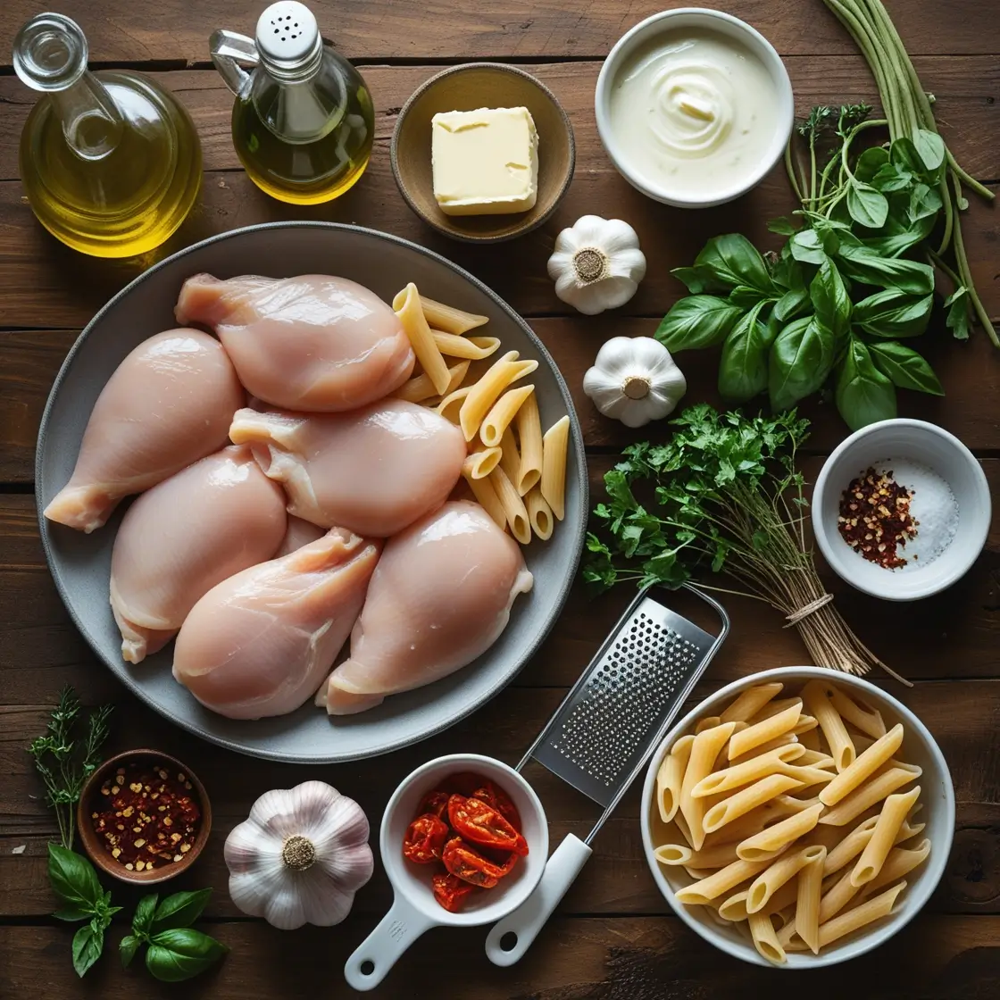 chicken pasta recipes