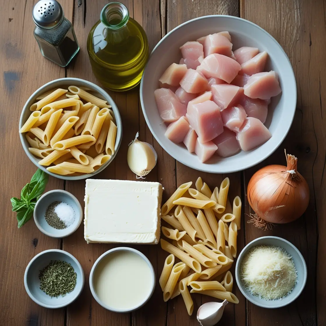 creamy chicken pasta recipe