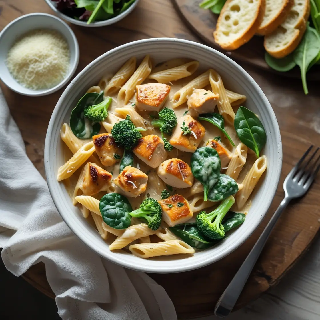 creamy chicken pasta recipe