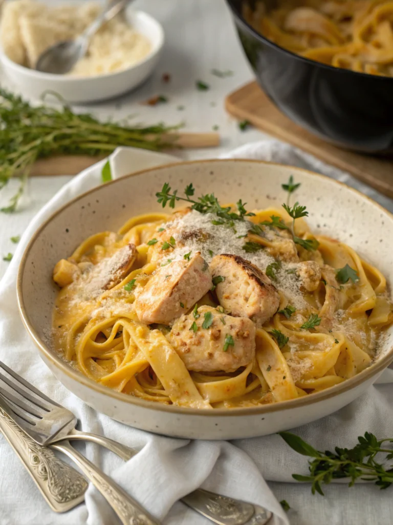 creamy chicken pasta recipe