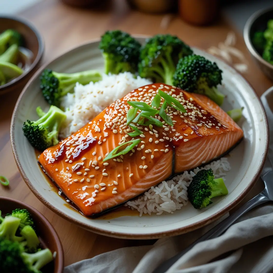 teriyaki salmon