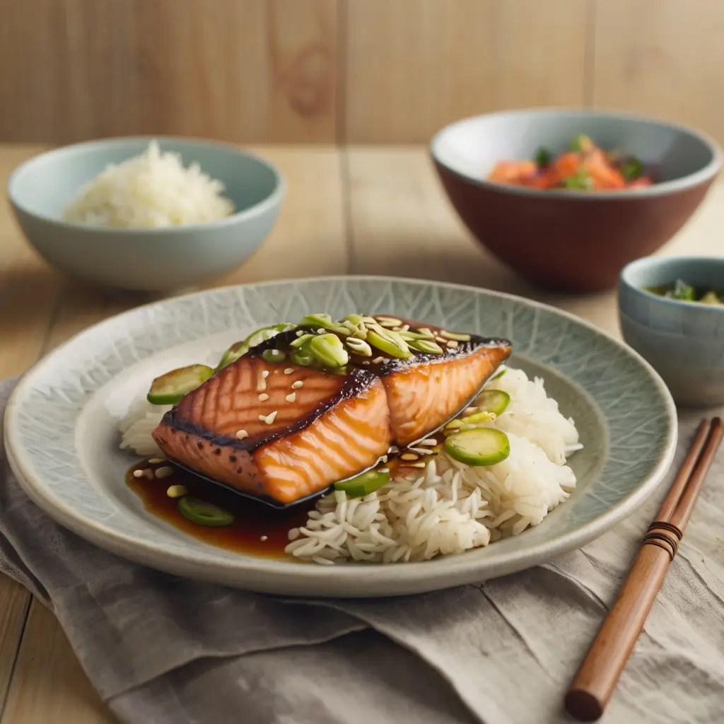 teriyaki salmon