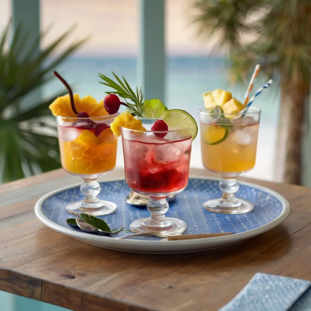 tropical drink recipes