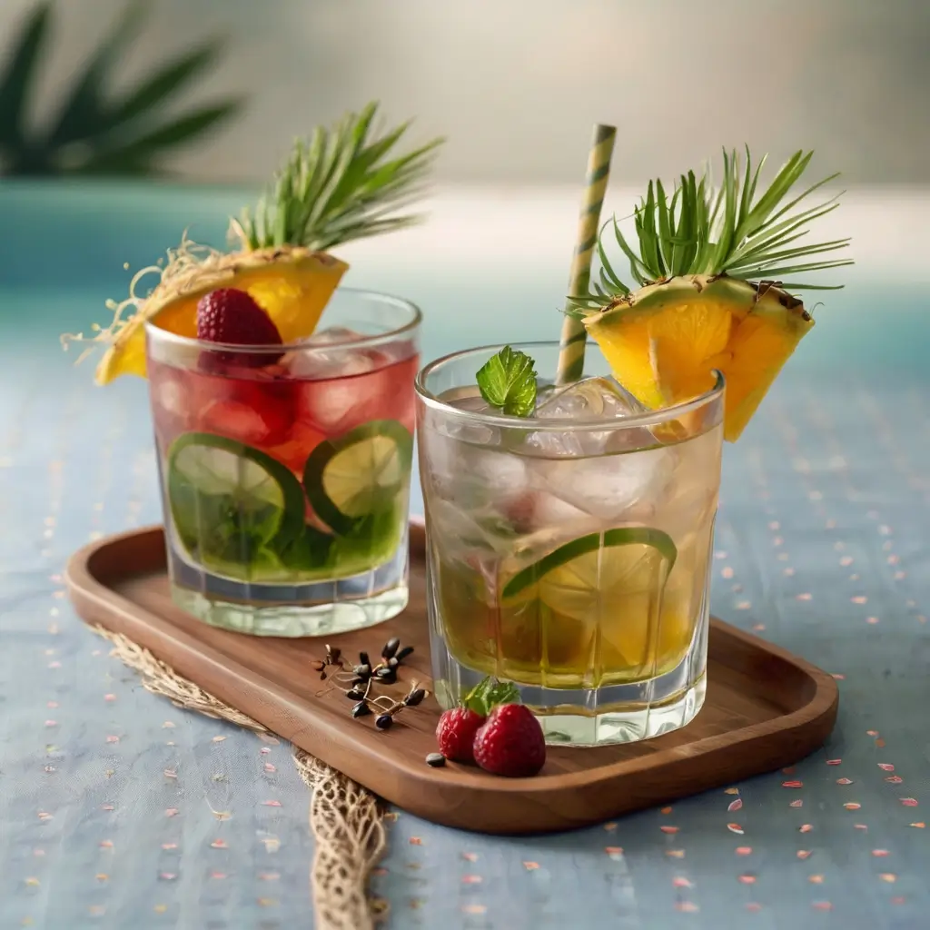 tropical drink recipes
