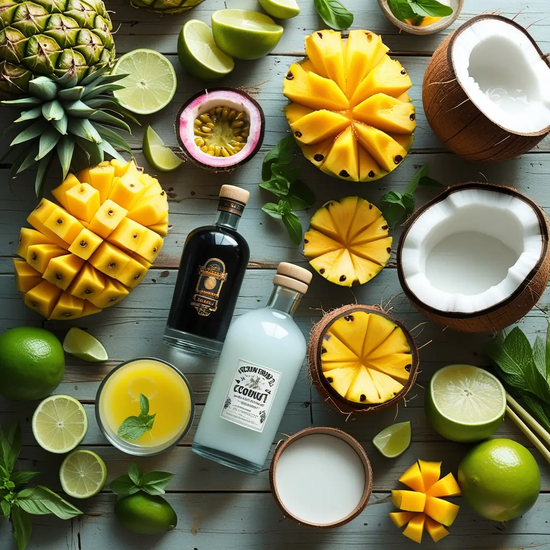 tropical drink recipes
