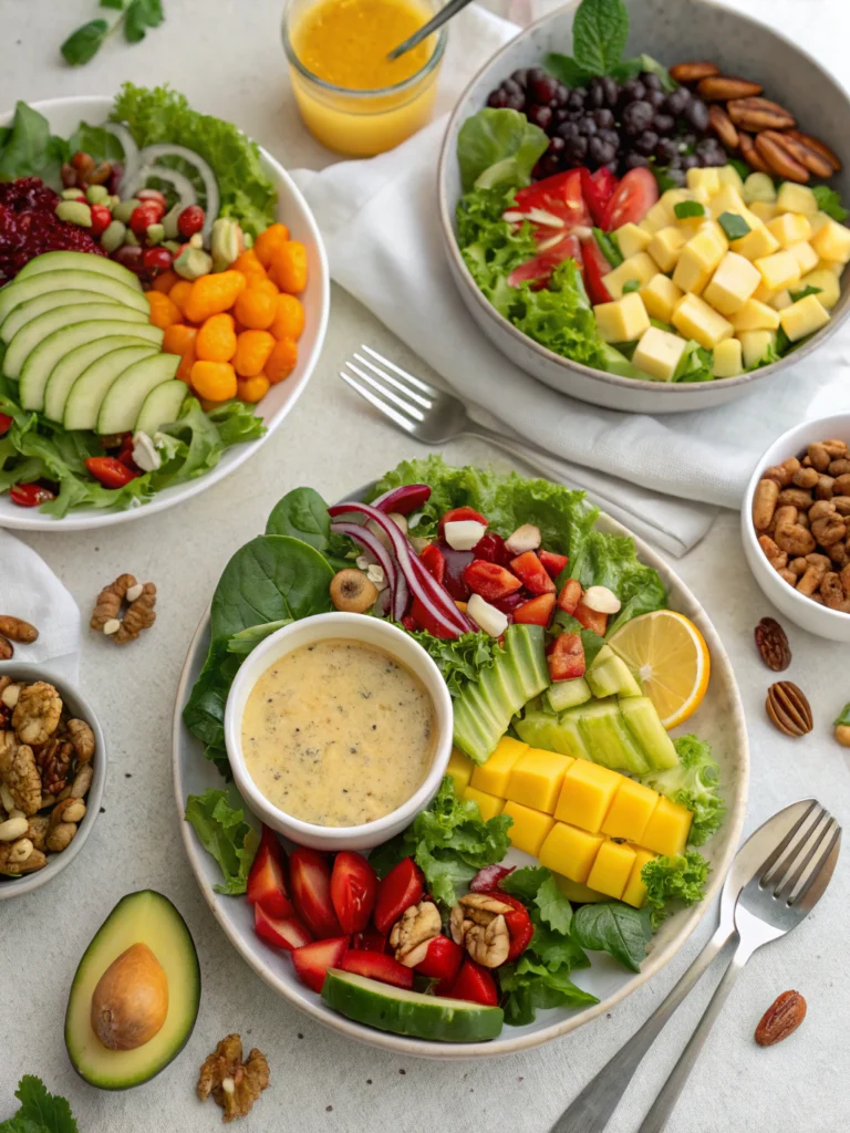 Vegan salad recipes with dressing : 5 Delicious Dairy-Free Options