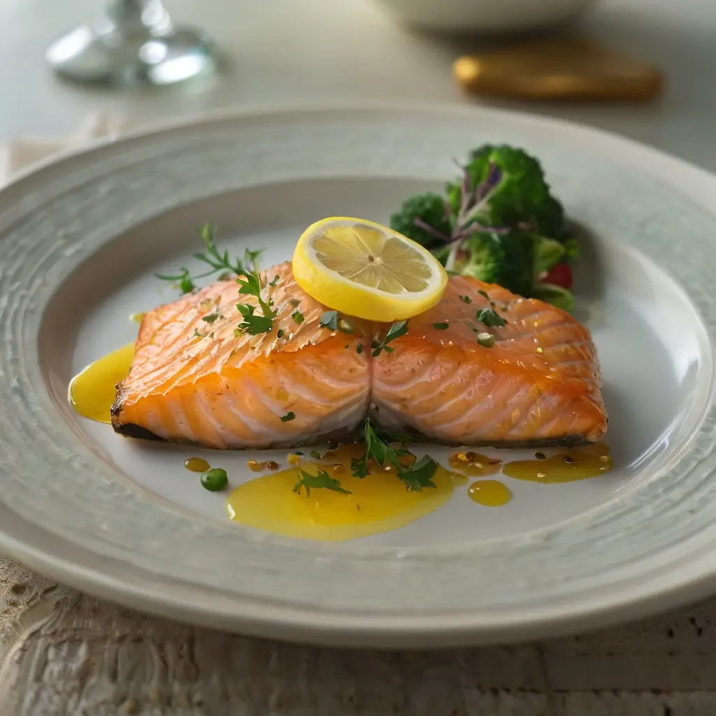 crispy oven baked salmon
