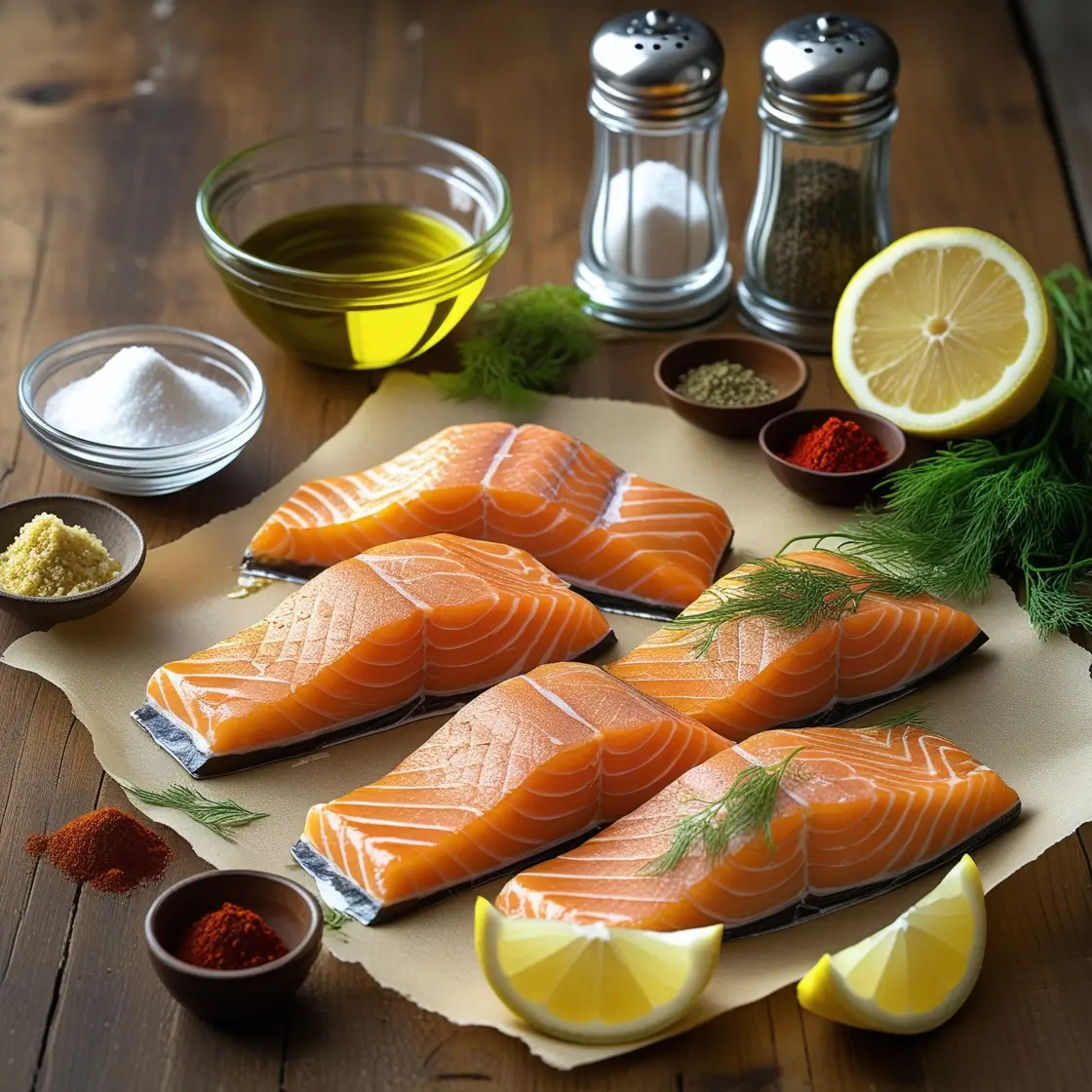 crispy oven baked salmon