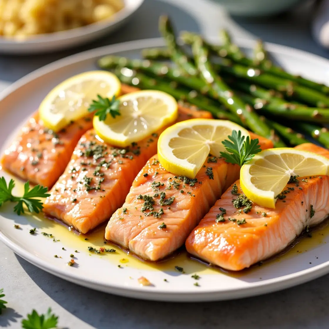 lemon garlic salmon recipe
