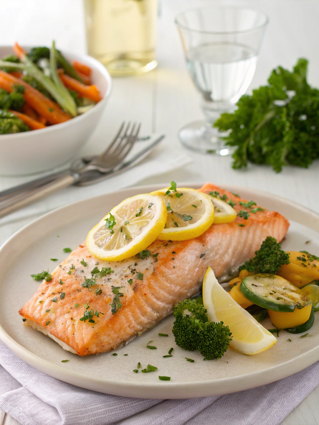 lemon garlic salmon recipe