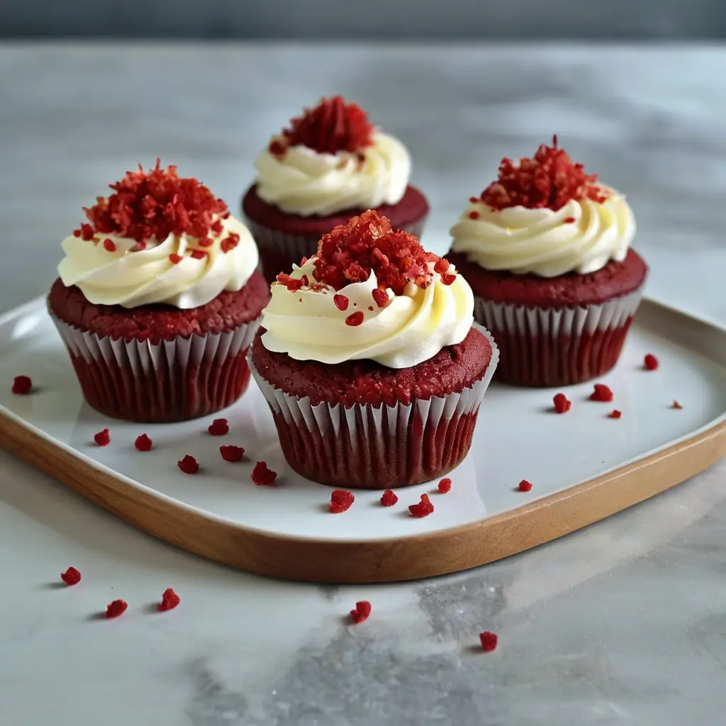 red velvet cupcakes easy