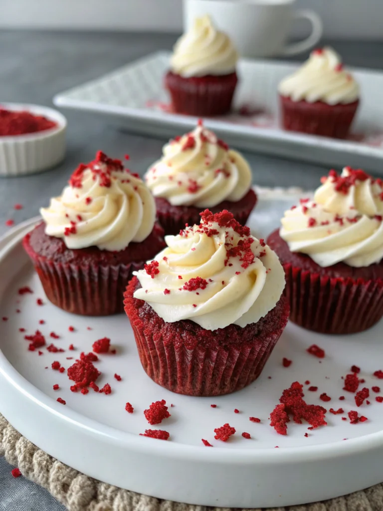 red velvet cupcakes easy