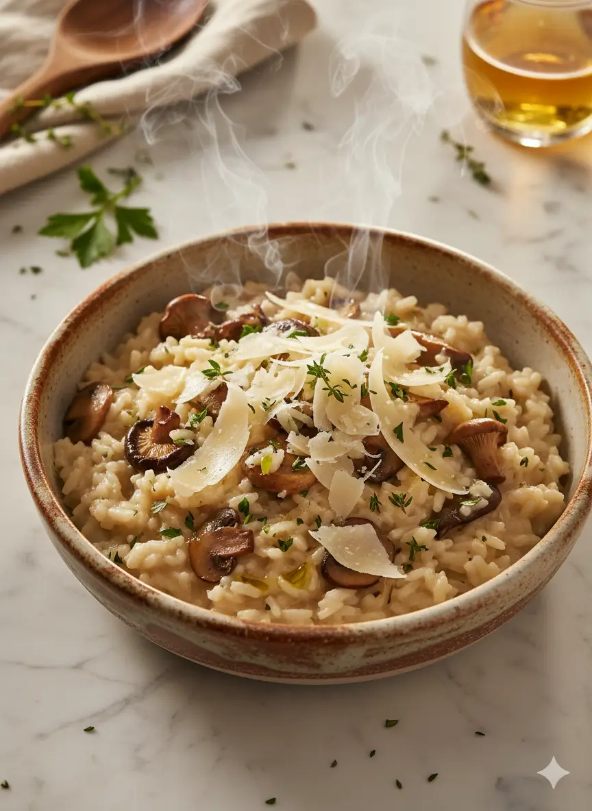 creamy risotto side dish