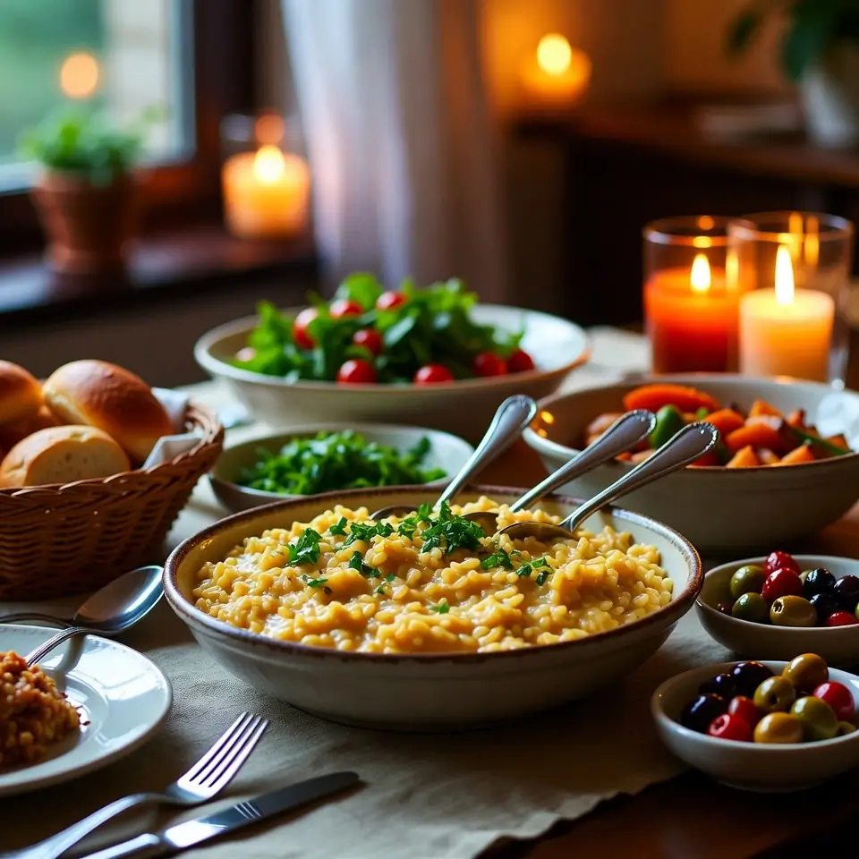 creamy risotto side dish