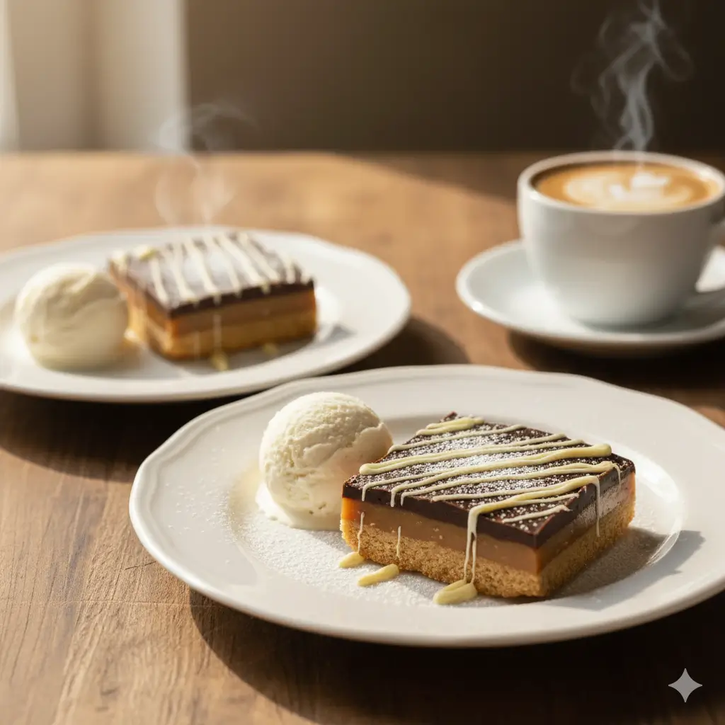 Vegan millionaire shortbread