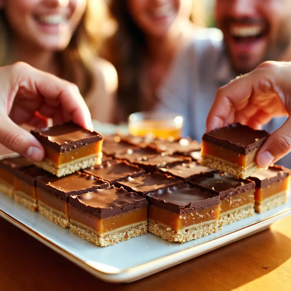Vegan millionaire shortbread