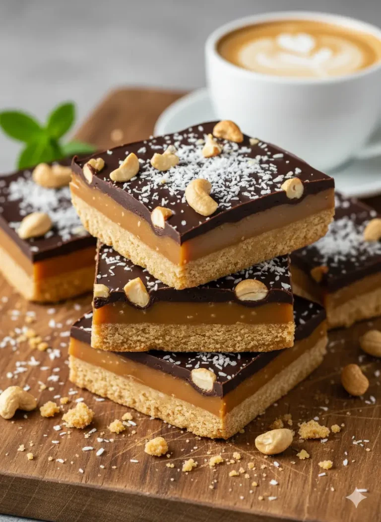 Vegan millionaire shortbread