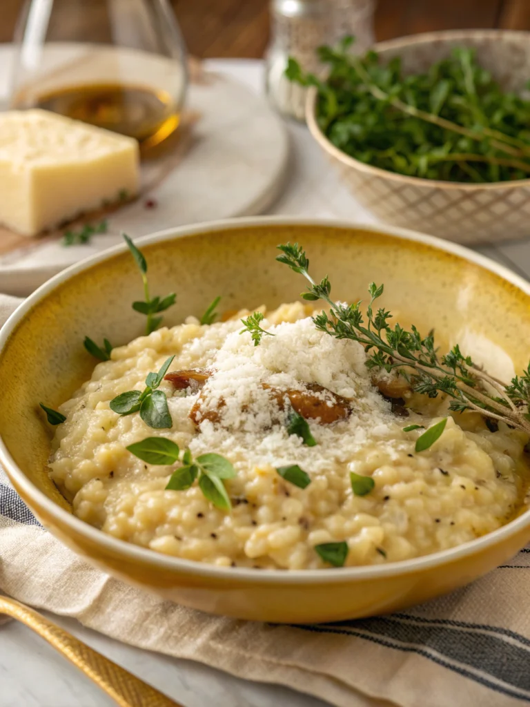 creamy risotto side dish