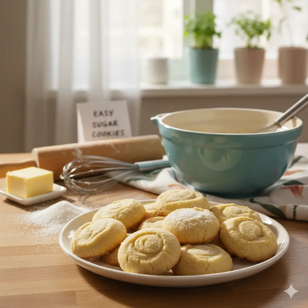 easy sugar cookies recipe