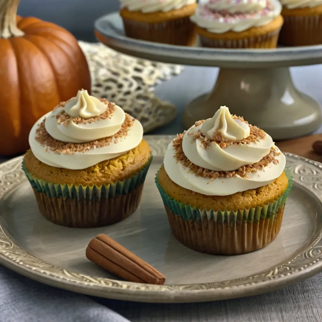 pumpkin spice cupcakes recipe