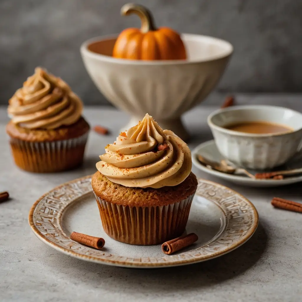pumpkin spice cupcakes recipe