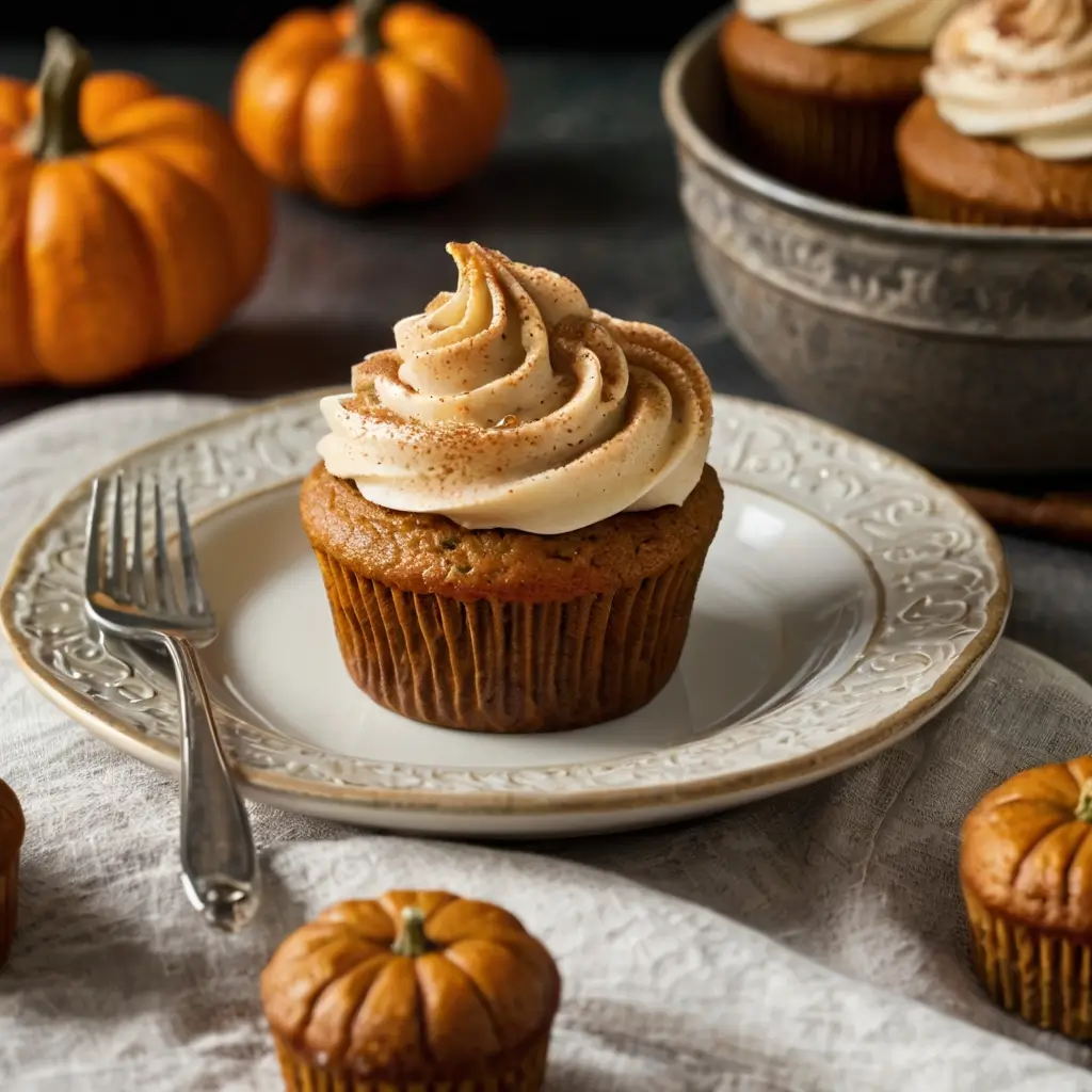 pumpkin spice cupcakes recipe