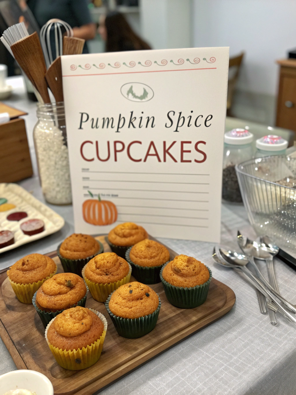 pumpkin spice cupcakes recipe