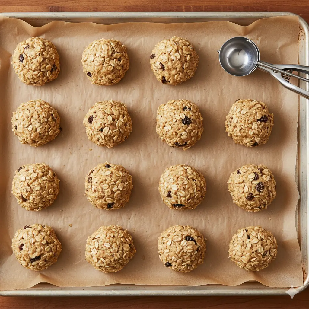 soft and chewy oatmeal cookies