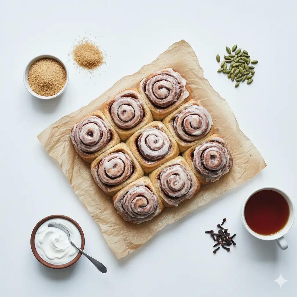 Chai cinnamon rolls