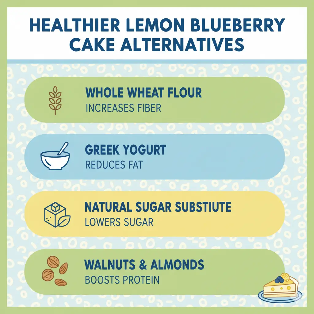 Lemon blueberry cake