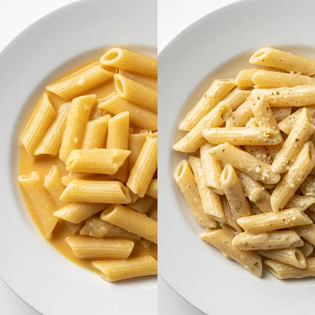 creamy chicken pasta bake