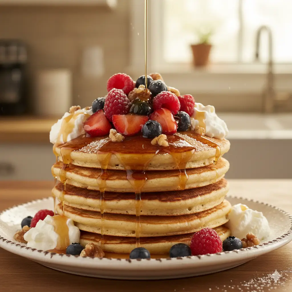 good old-fashioned pancakes