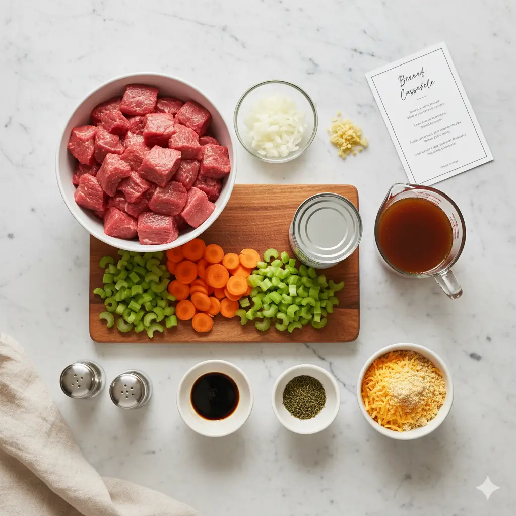 hearty beef casserole