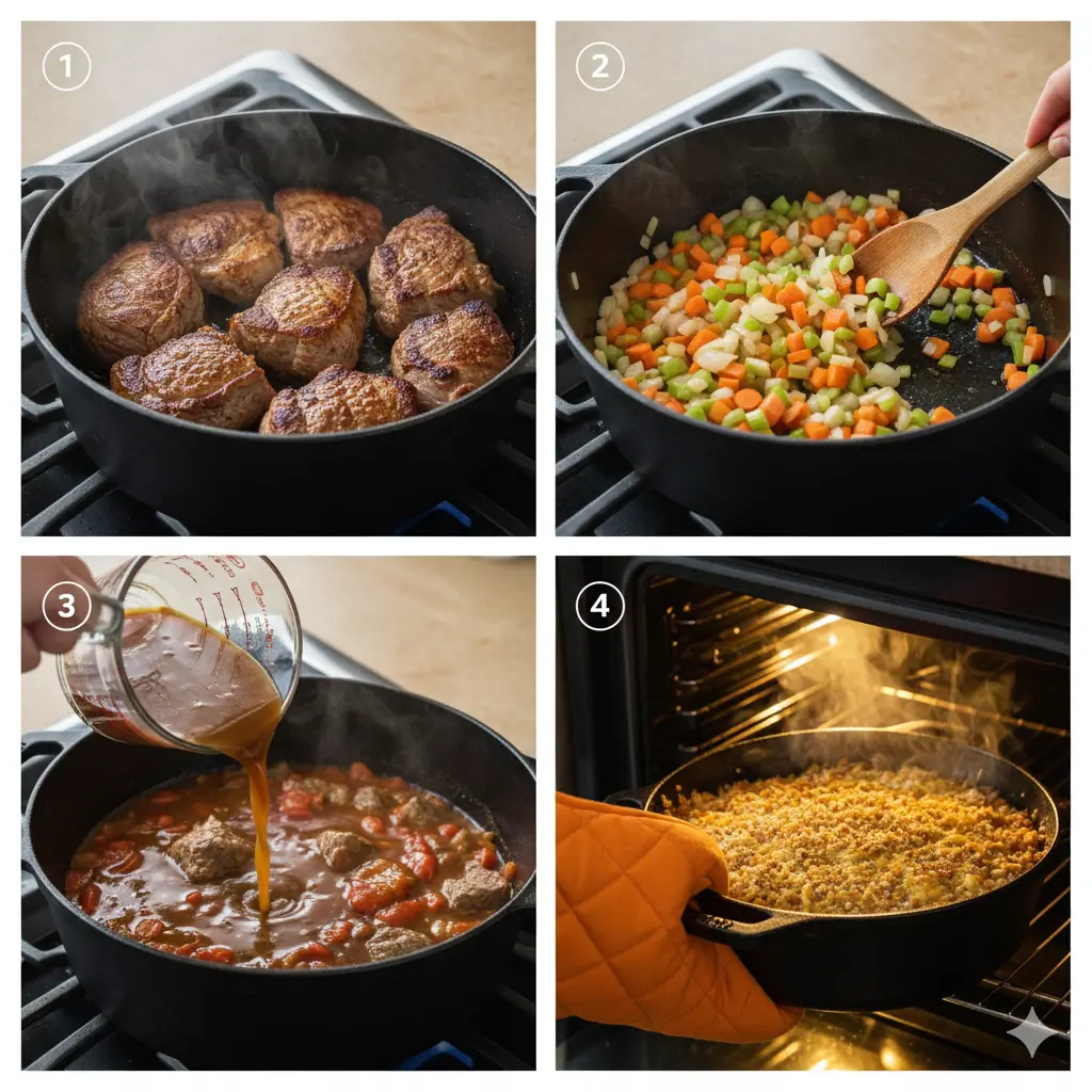 hearty beef casserole