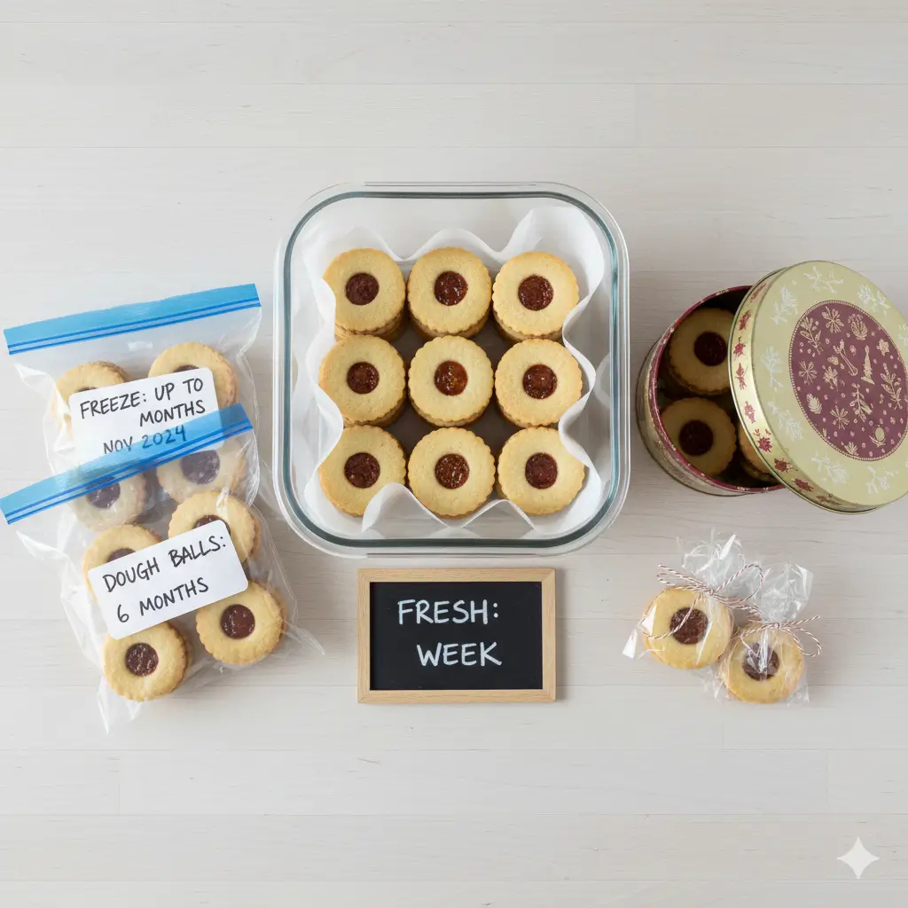 Classic Linzer Cookies Recipe