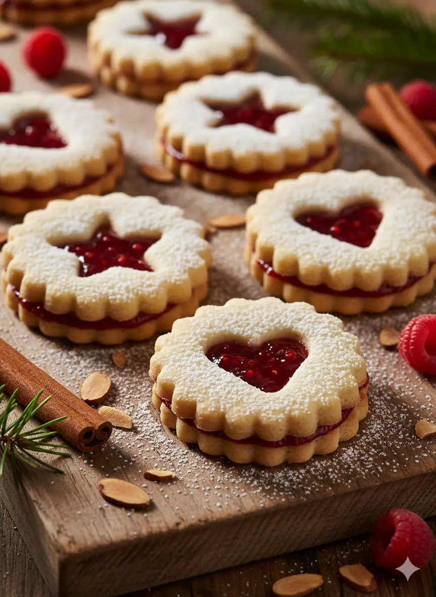 Classic Linzer Cookies Recipe