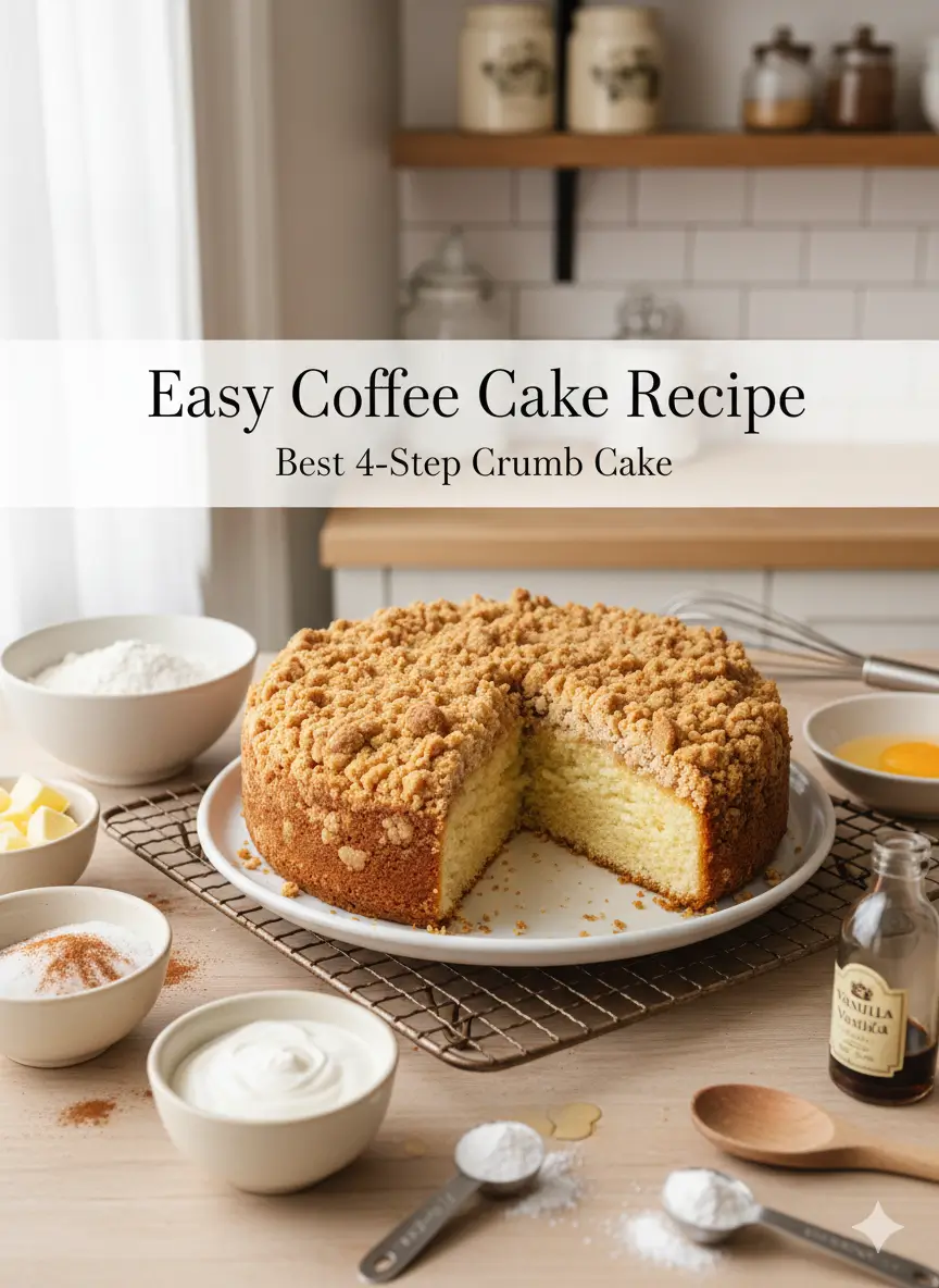 Easy Coffee Cake Recipe