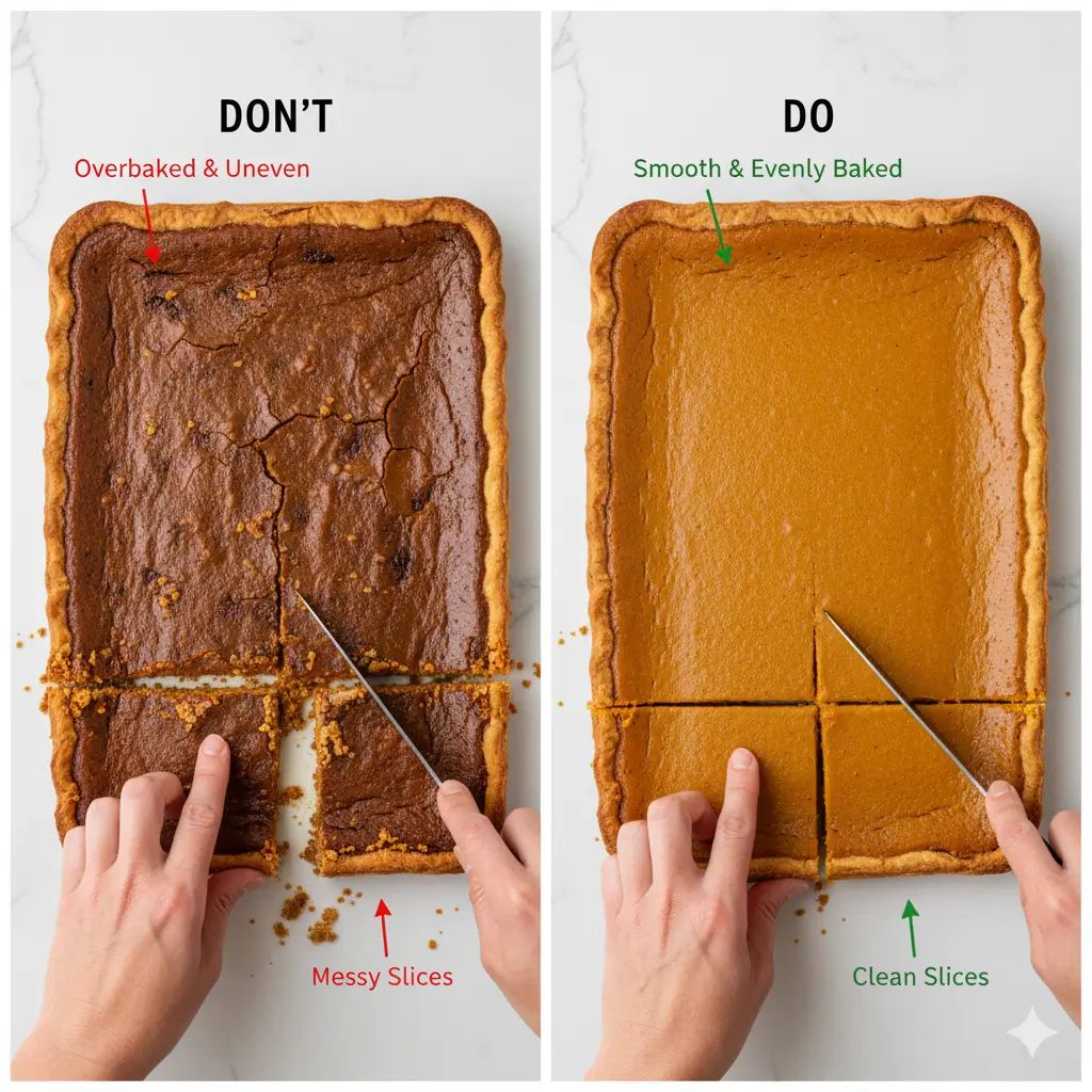 Easy Sheet Pan Pumpkin Pie