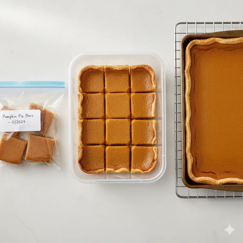 Easy Sheet Pan Pumpkin Pie