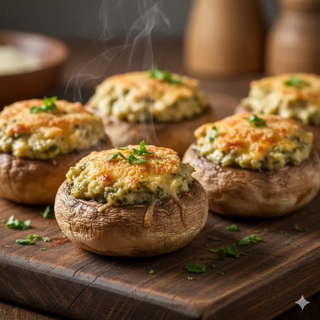 Easy Stuffed Mushroom Recipe