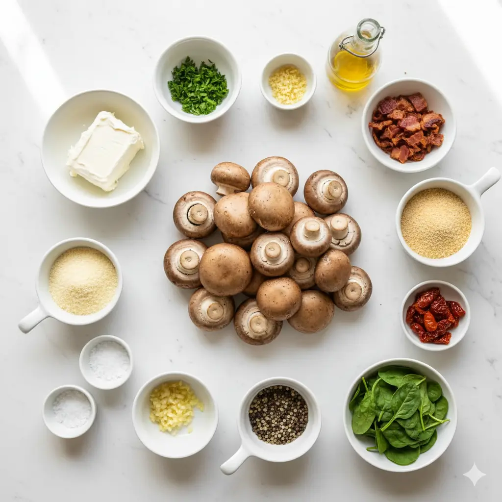 Easy Stuffed Mushroom Recipe