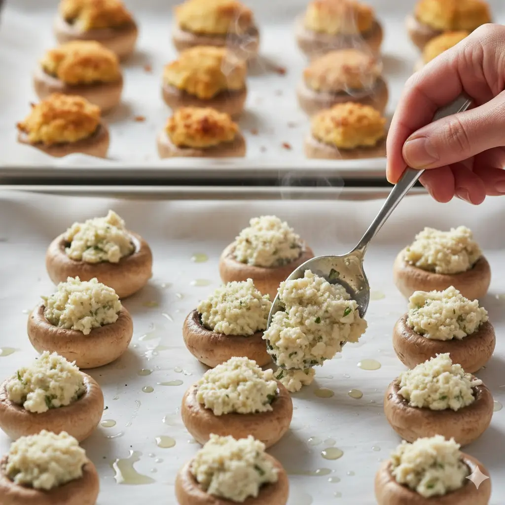 Easy Stuffed Mushroom Recipe