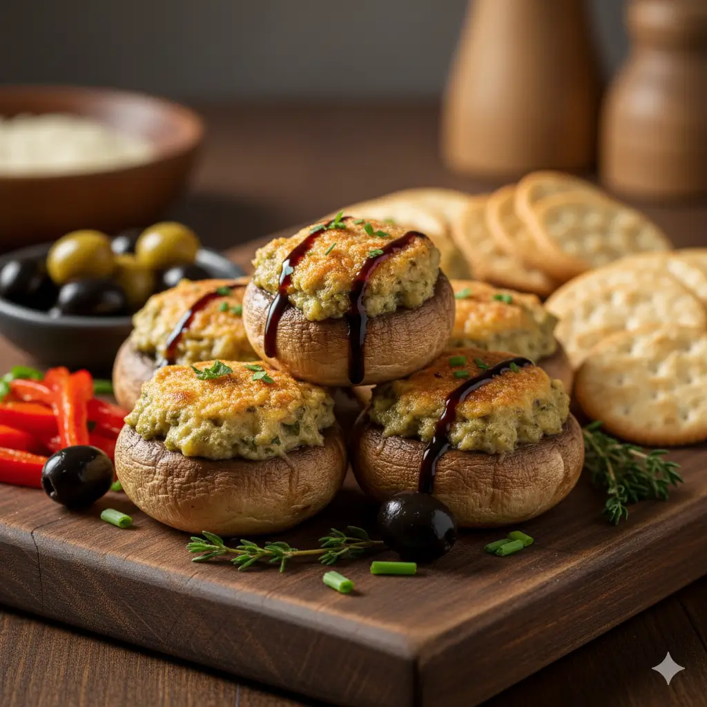 Easy Stuffed Mushroom Recipe