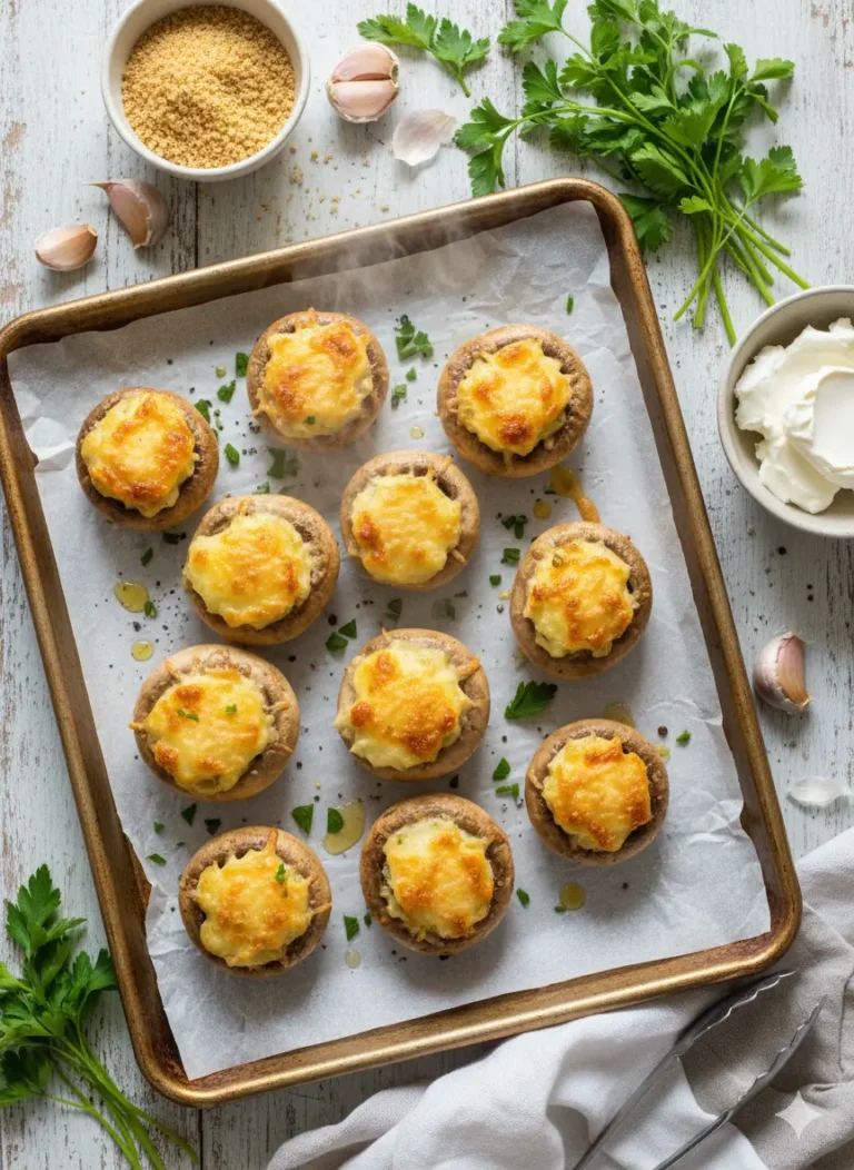 Easy Stuffed Mushroom Recipe
