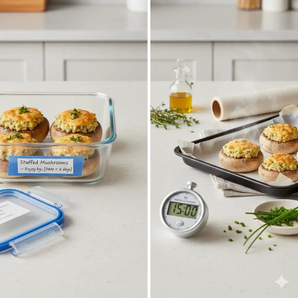 Easy Stuffed Mushroom Recipe