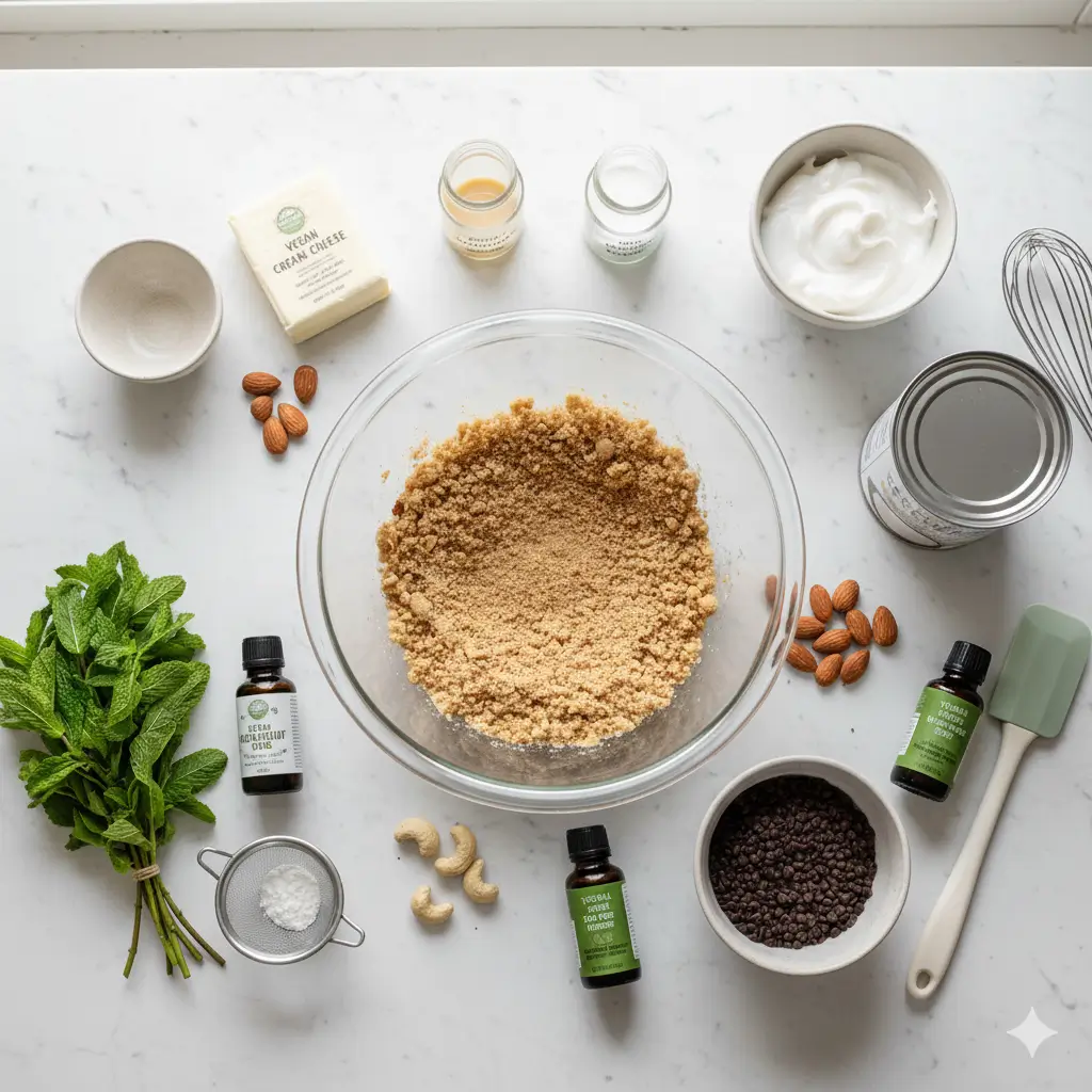 Mint Chocolate Chip Pie