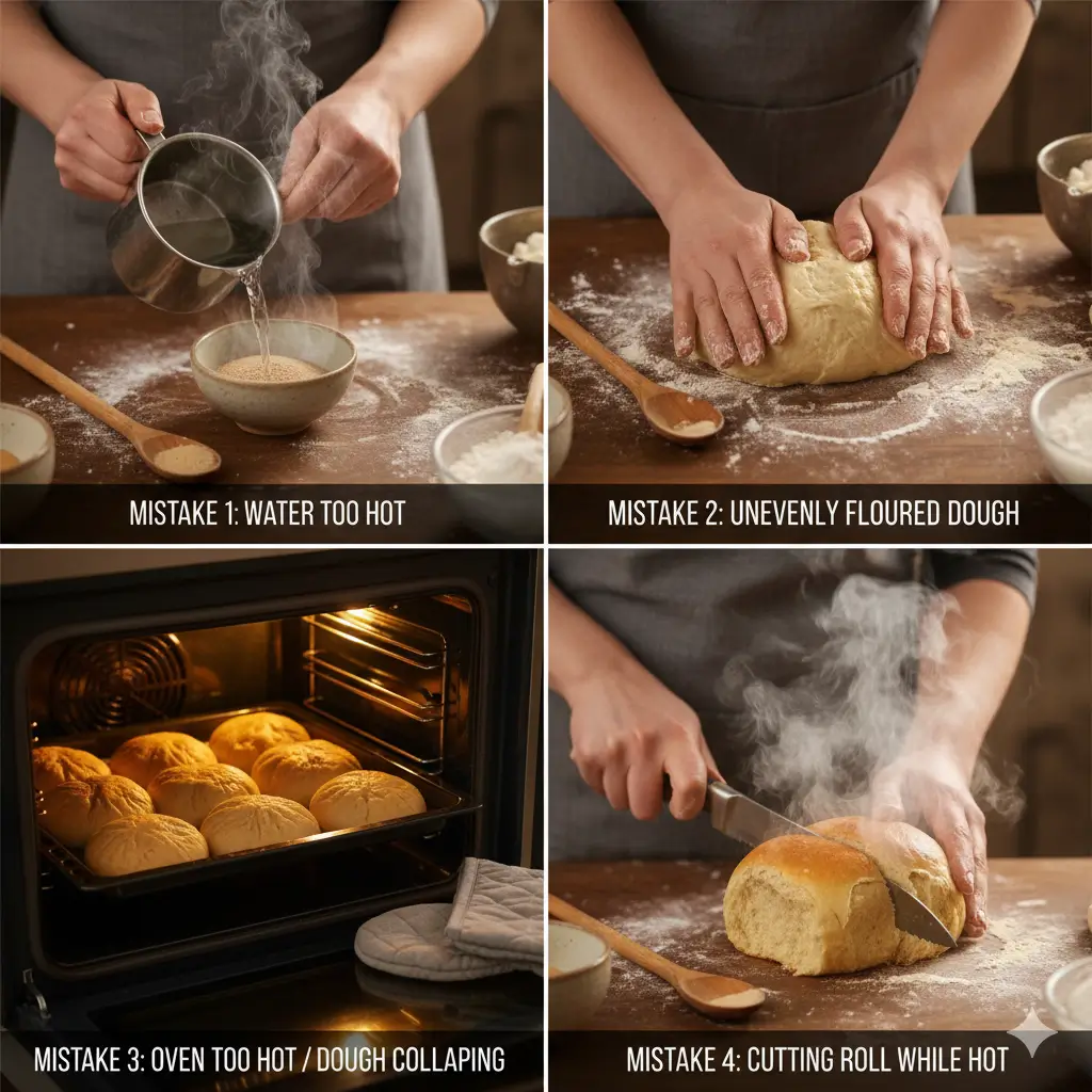 Oatmeal Molasses Dinner Rolls