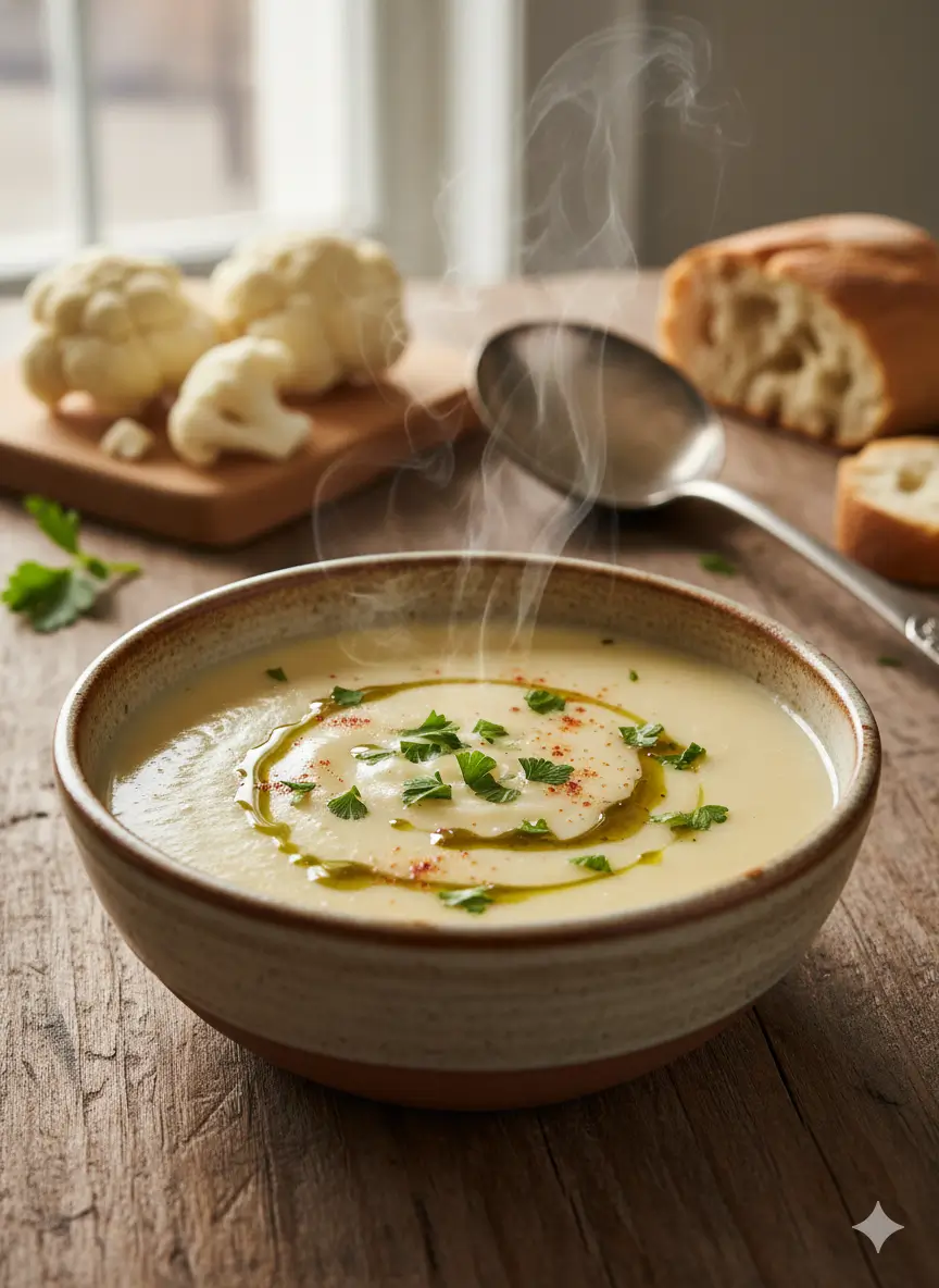 Easy Cauliflower Soup Recipe